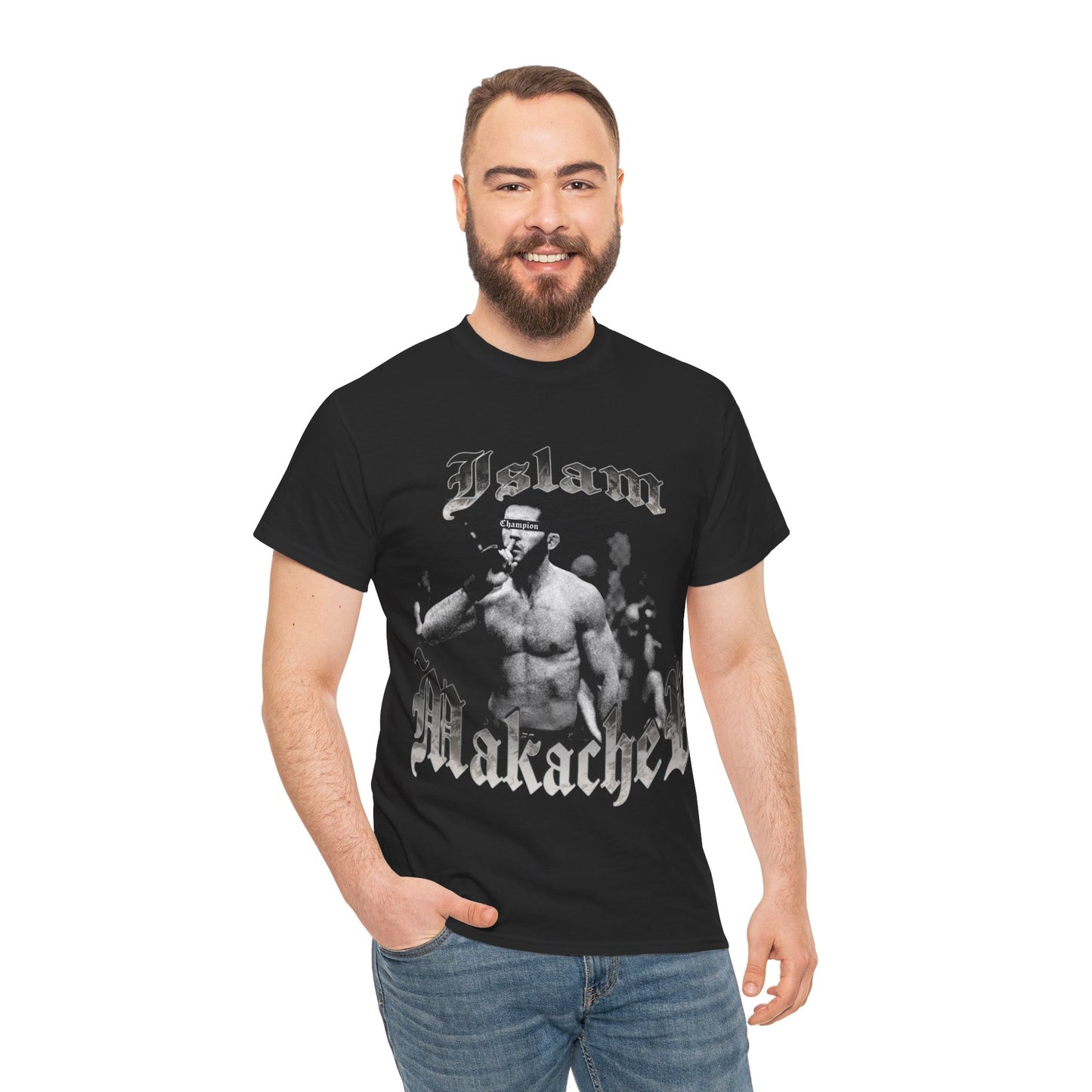 Islam Makachev Champion Heavy Cotton Tee