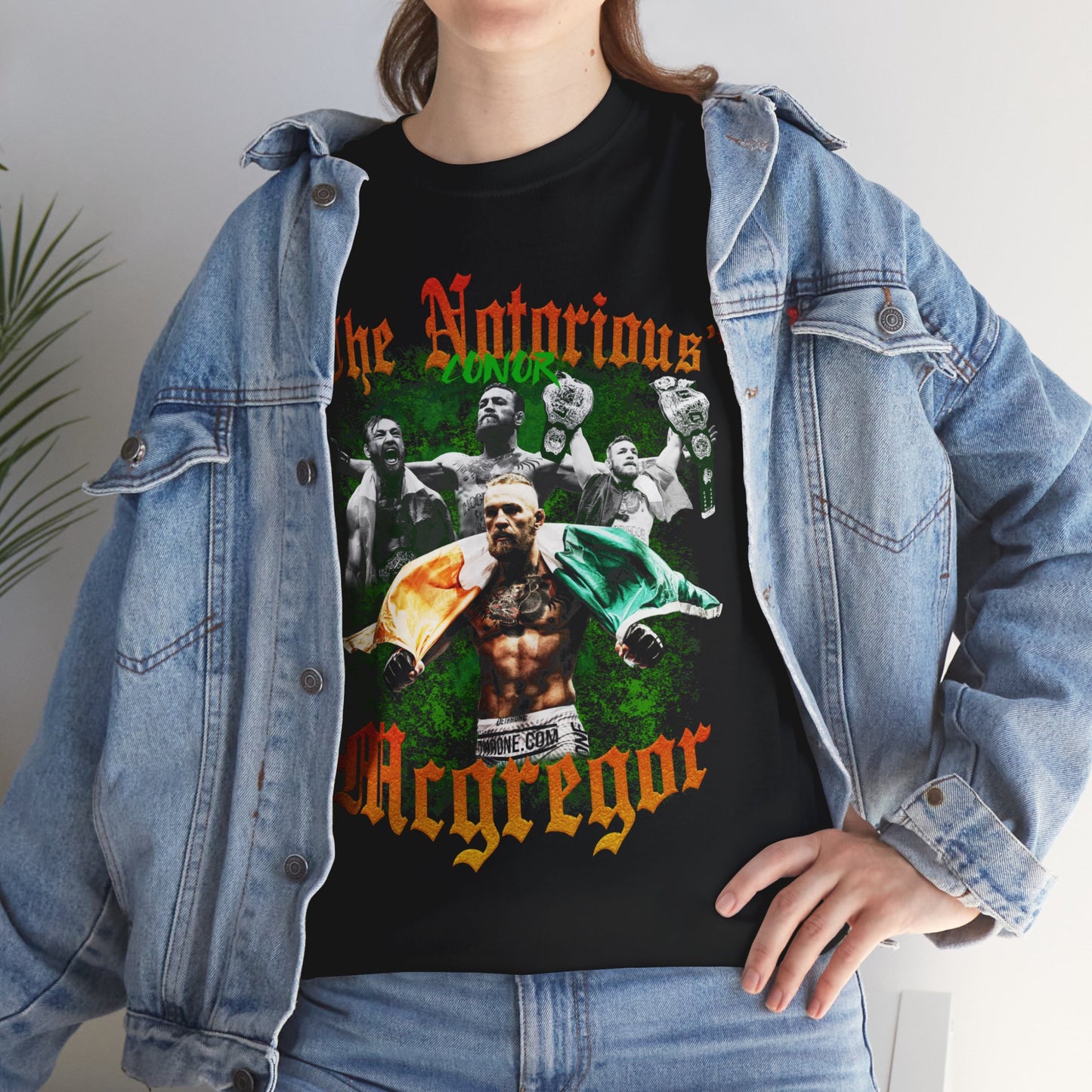 Conor McGregor Vintage Heavy Cotton Tee