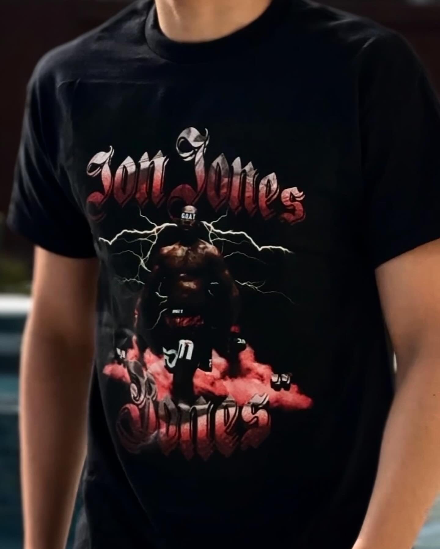 Jon Jones Vintage Heavy Cotton Tee