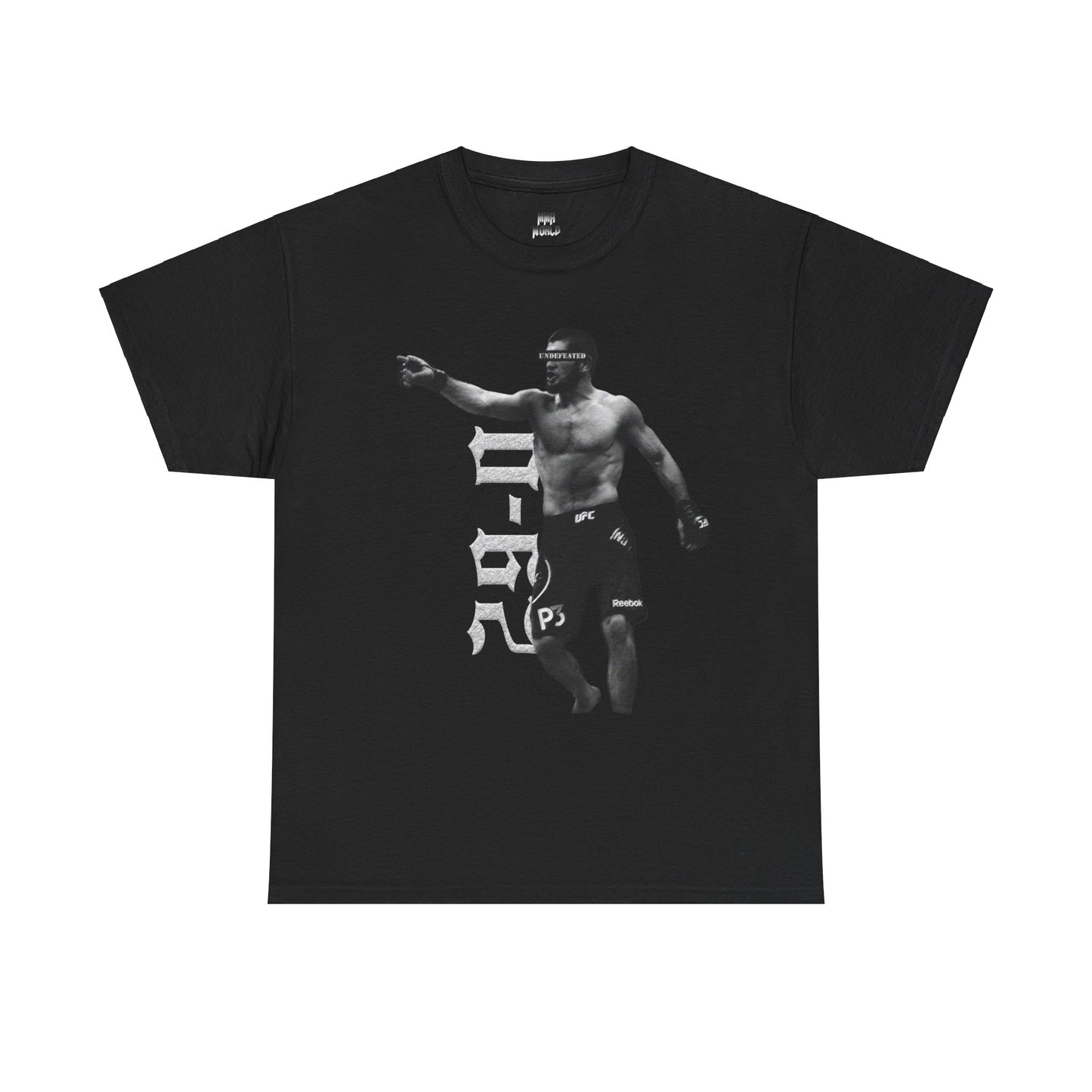 Khabib 29-0 black and white undefeated Heavy Cotton Tee