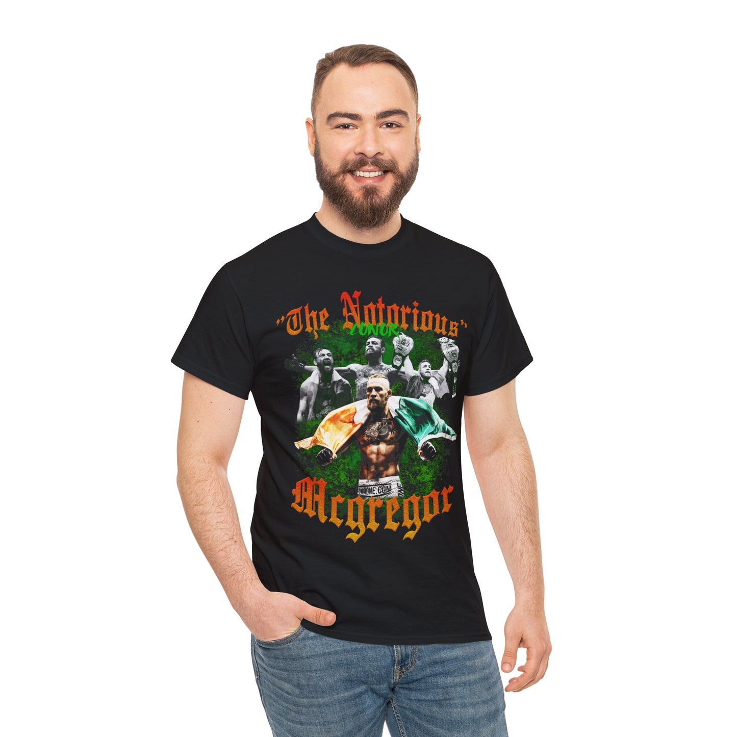 Conor McGregor Vintage Heavy Cotton Tee